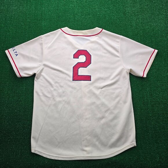 St Louis Cardinals Jersey Mens XL White Beige MLB Baseball Sports Twin Bird #2 - Picture 13 of 15